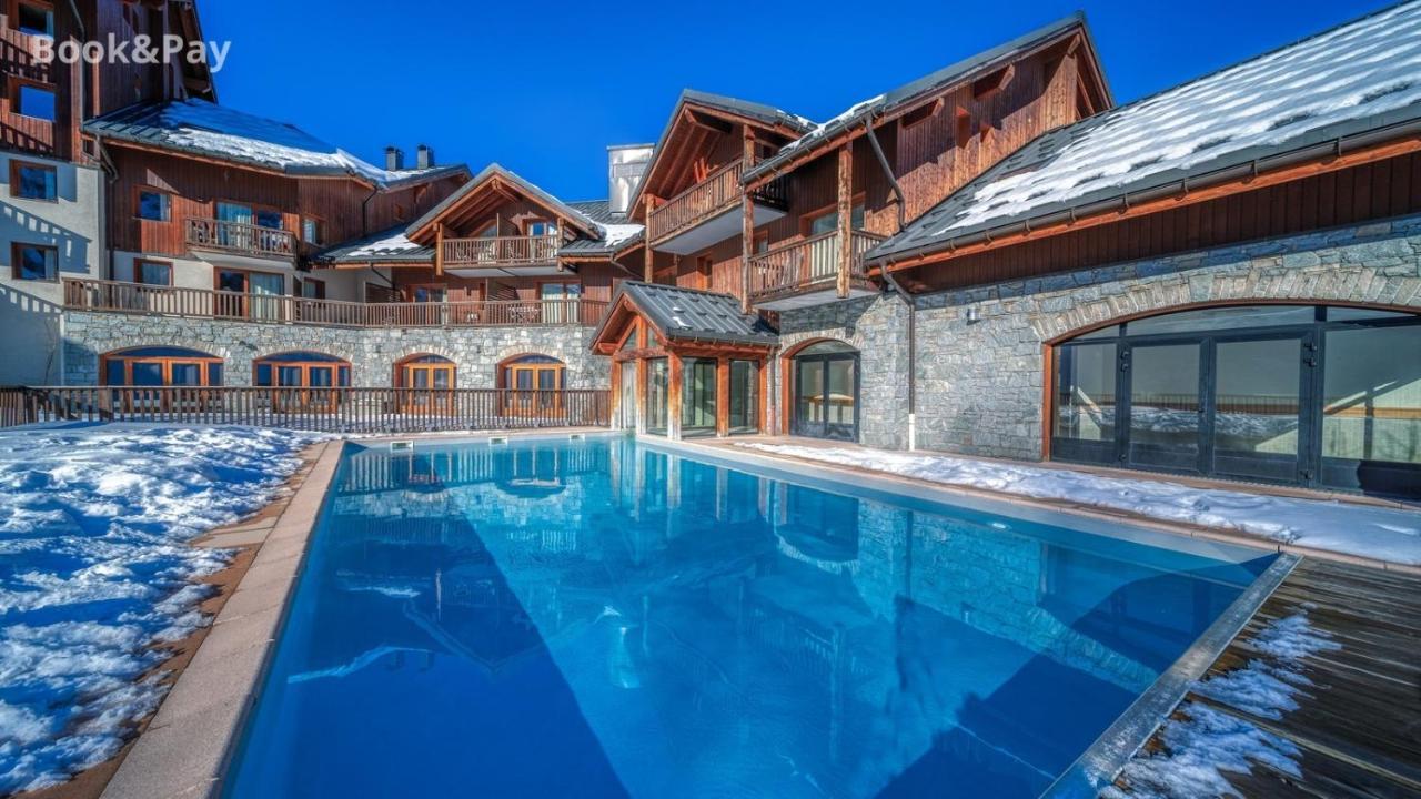 Les Alpages Du Corbier A102 Apartman Villarembert Kültér fotó